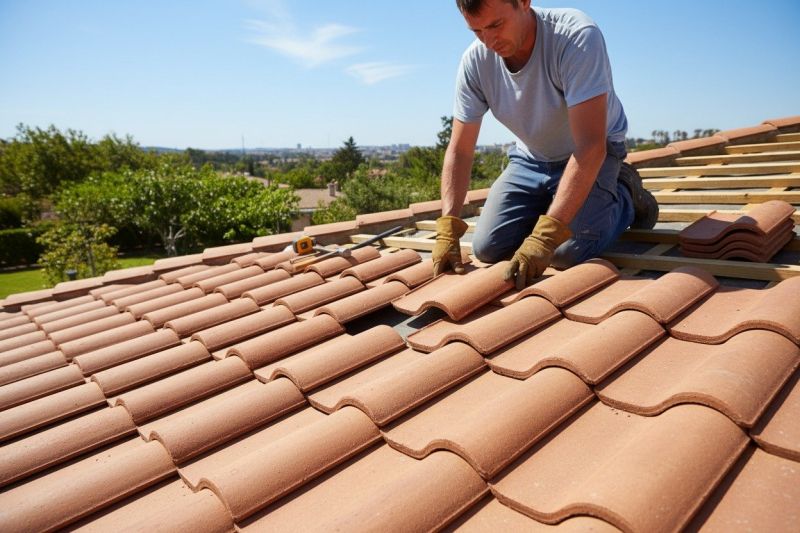 Clay Tile Roofing Installation